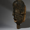 AN ENGRAVED GURUNSI MASK FROM BURKINA FASO W.AFRICA ( No 2771 )