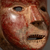 A DRAMATIC XL RED MASK FROM SUKUMA TRIBE TANZANIA E. AFRICA ( No 4310 )