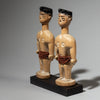A PAIR OF HANDSOME EWE VENAVI DOLLS FROM THE EWE TRIBE GHANA &nbsp;( No 4291 )