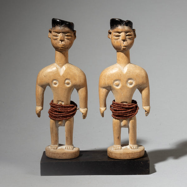 A PAIR OF HANDSOME EWE VENAVI DOLLS FROM THE EWE TRIBE GHANA &nbsp;( No 4291 )
