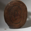 AN OLD, RARE DIVINERS WOVEN FIBRE CEREMONIAL BASKET LEGA TRIBE CONGO ( No 4306 )