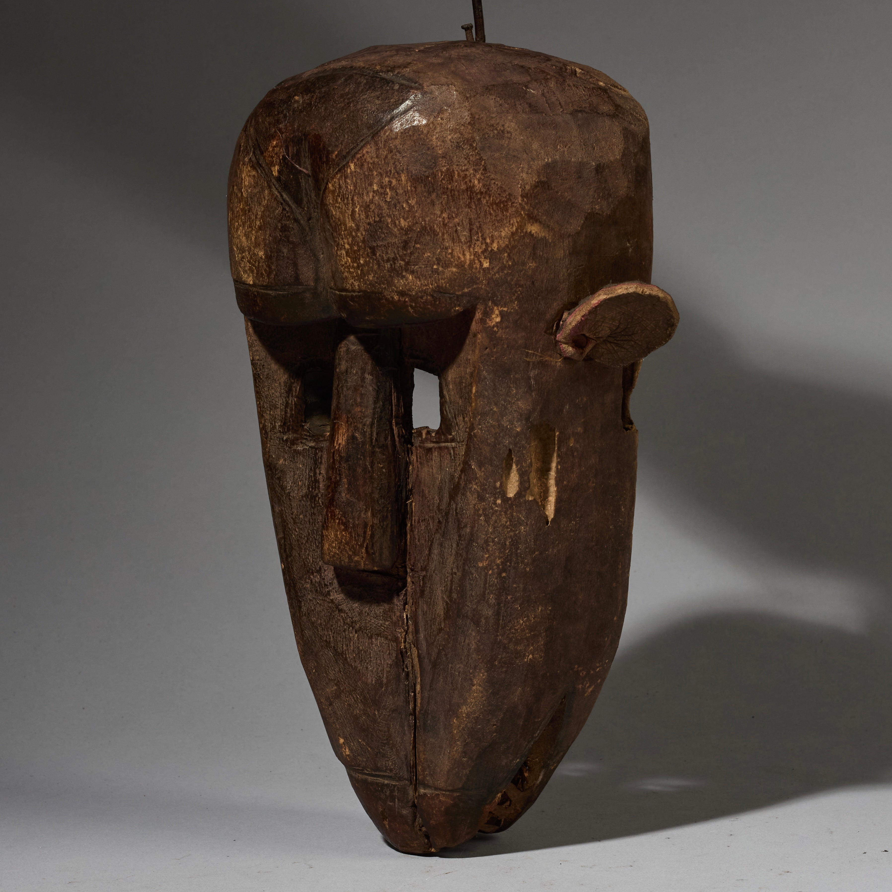 A RESONANT MONKEY MASK, BAMBARA TRIBE MALI, W. AFRICA  ( No 2810 )