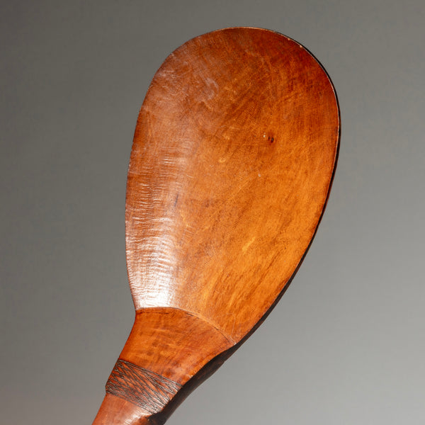 JT SOLD A LARGE  OLD ZULU WOOD LADLE/SPOON FROM SOUTH AFRICA ( No  4309)
