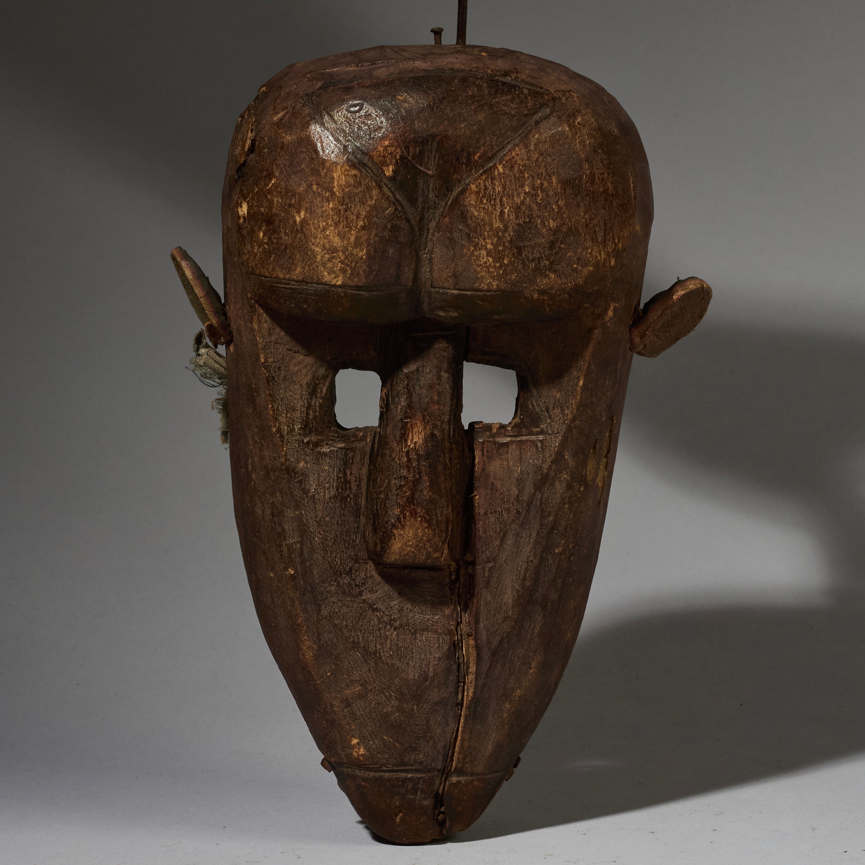 A RESONANT MONKEY MASK, BAMBARA TRIBE MALI, W. AFRICA  ( No 2810 )