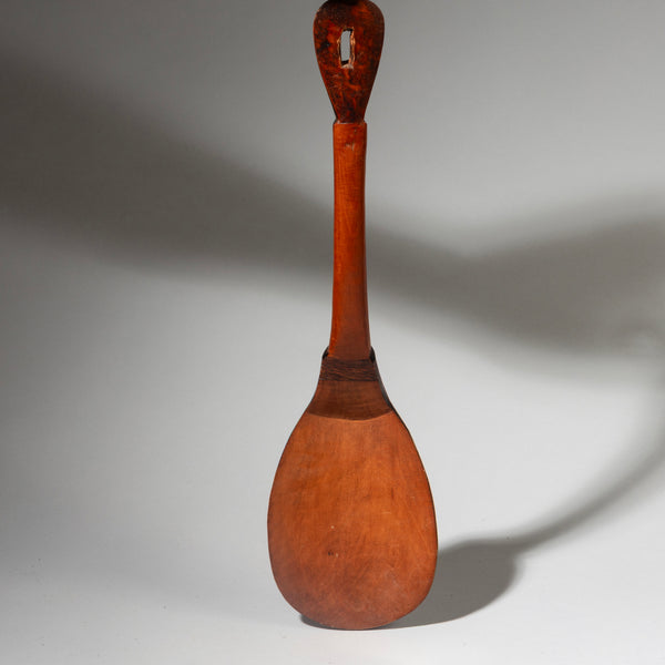 JT SOLD A LARGE  OLD ZULU WOOD LADLE/SPOON FROM SOUTH AFRICA ( No  4309)