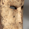 A POWERFUL WHITE PIGMENT  MASK LEGA TRIBE, CONGO ( No 4245 )