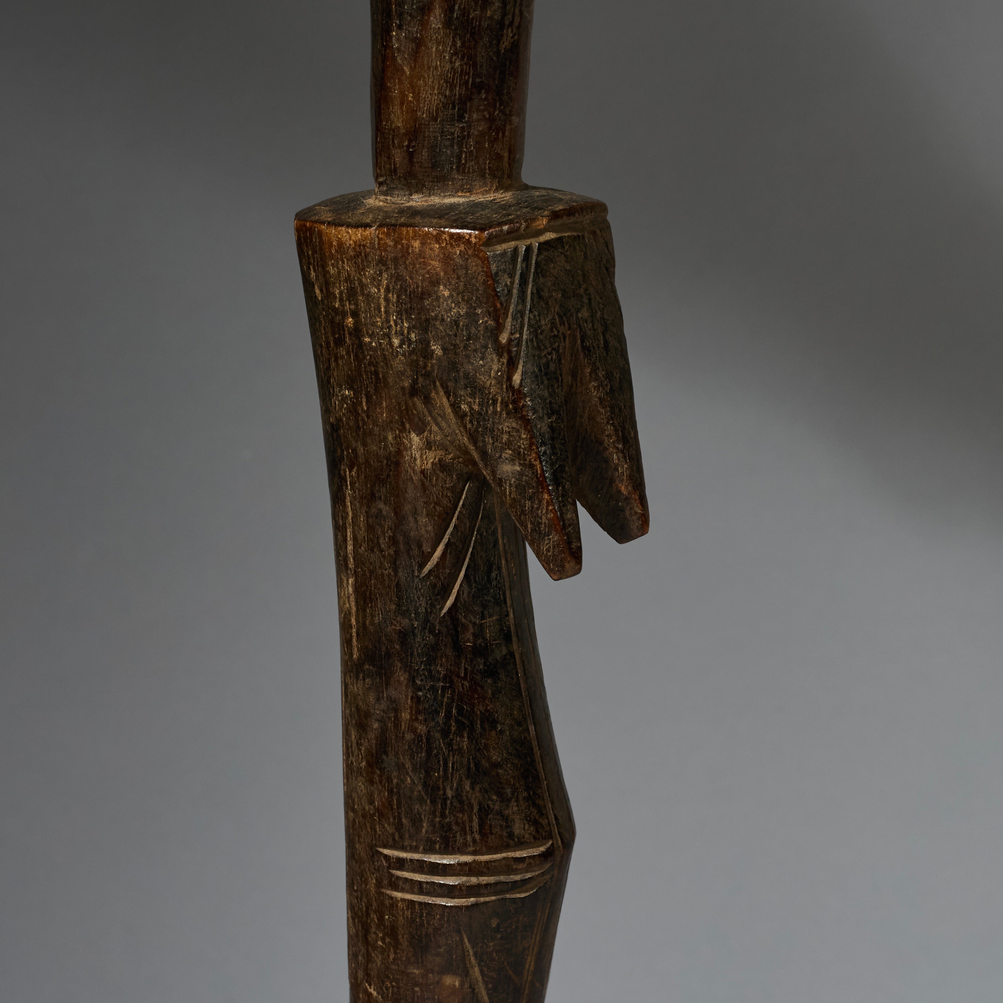 A VERY ELEGANT +TALL DOLL FROM MOSSI DOLL OF BURKINA FASO W AFRICA( No 2734 )