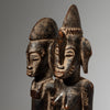 A REFINED PAIR OF ALTAR FIGURES, SENOUFO TRIBE iVORY COAST W.AFRICA  ( No 4293 )