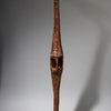 A SIMPLE WOODEN SHIELD WITH PIGMENT DECORATION, DINKA TRIBE OF EAST AFRICA ( No 4235 )