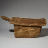 A WEATHERED GURUNSI STOOL FROM THE BURKINA FASO  W.AFRICA ( No 2773 )