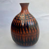 A DARK WELL USED SMALL CALABASH FROM TUTSI TRIBE ( No 1085)