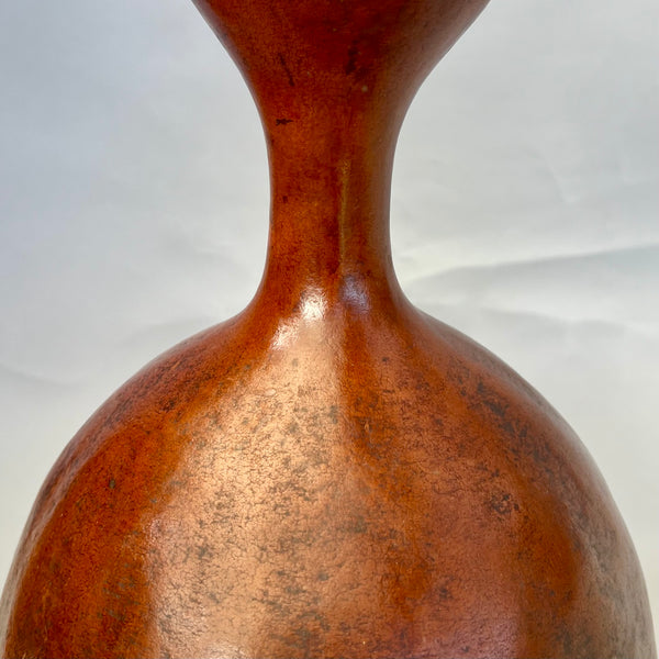 A ELEGANT SHAPELY TUTSI TRIBE MEDIUM CALABASH FROM RWANDA( No 1089)