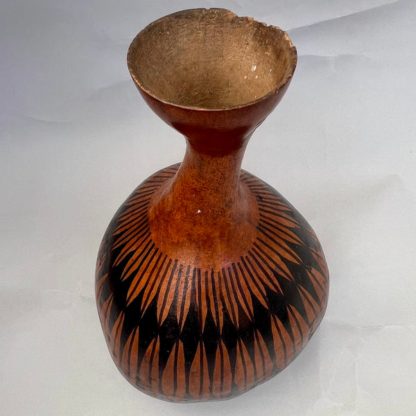 A LATGE TALL CALABASH FROM TUTSI TRIBE ( No 5193)