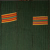 A CALMING MOUNTED EWE CLOTH FROM GHANA ( No 4332 )