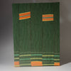 A CALMING MOUNTED EWE CLOTH FROM GHANA ( No 4332 )