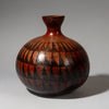 A PLUMP SMALL GOURD VESSEL FROM TUTSI TRIBE OF RWANDA E. AFRICA ( No 4344 )