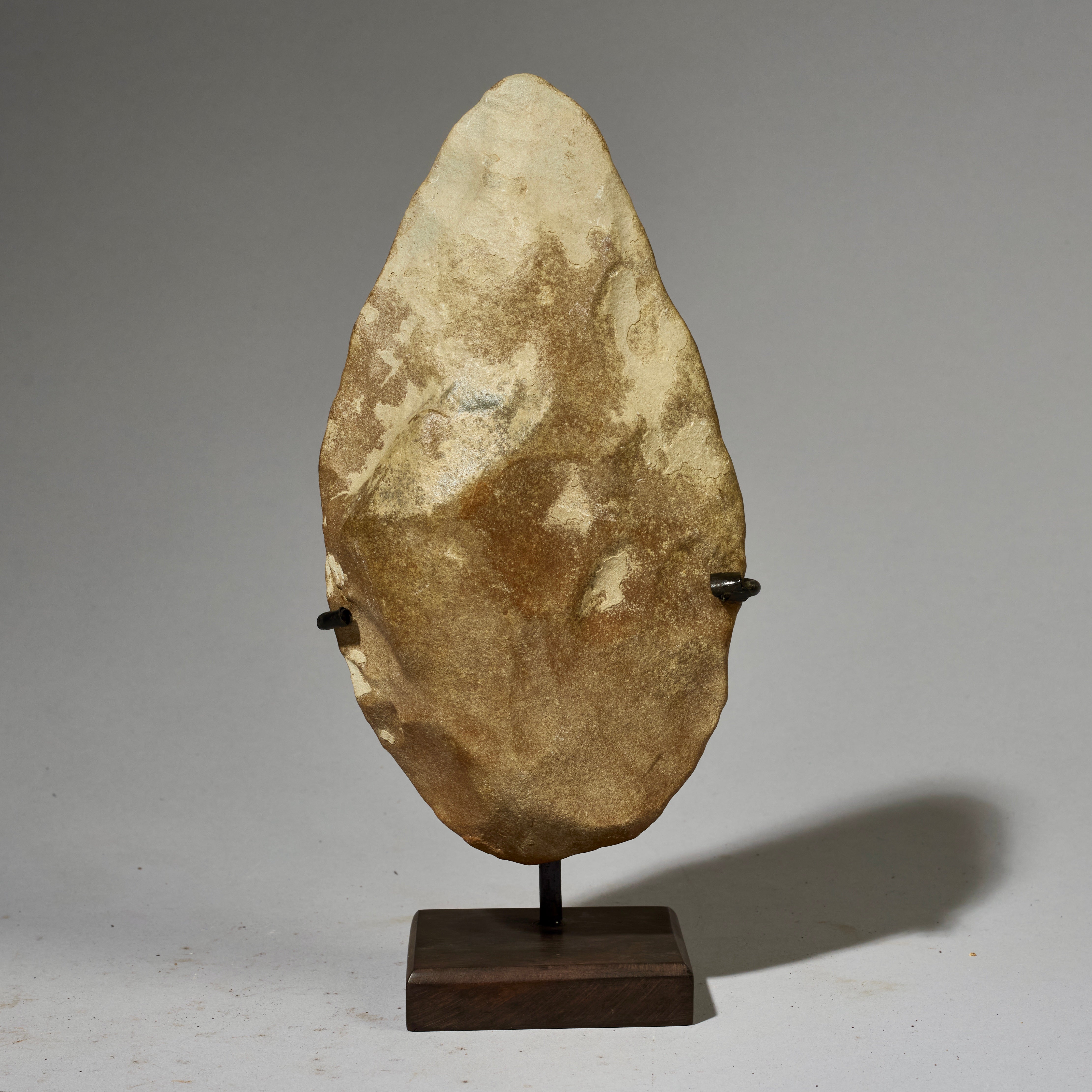 A SUBSTANTIALLY WEIGHTY PALAEOLITHIC HAND AXE FROM NIGER, W.AFRICA (No 2738  )