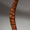 A BURNISHED ABORIGINAL BOOMERANG FROM AUSTRALIA ( No 4350)