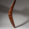 A BURNISHED ABORIGINAL BOOMERANG FROM AUSTRALIA ( No 4350)