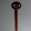 A RARE FORM 19THC WOODEN KNOBKERRIE , FROM ZULU TRIBE OF SOUTH AFRICA EX UK COLL. ( No 4373 )