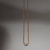 A HANDMADE COPPER BEAD NECKLACE FROM ETHIOPIA E.AFRICA ( No 4360 )