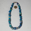 A MIXED TRADE BEAD+ RECYCLED GLASS NECKLACE ( NO 4339 )