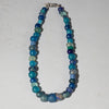 A MIXED TRADE BEAD+ RECYCLED GLASS NECKLACE ( NO 4339 )