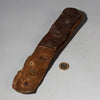 AN OLD CURRENCY SHELL LEATHER BELT FRAGMENT FROM THE HIMBA TRIBE NAMIBIA SW AFRICA ( No 4334 )