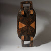 A LARGE ZULU WOODEN MEAT PLATTER BOWL FROM SOUTH AFRICA ( No;4367 )