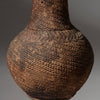 SOLD DL A TEXTURAL  TERRACOTTA VESSEL FROM KENYA   ( No 4325 )