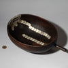 AN ATTRACTIVE WOODEN  BOWL FROM TUTSI TRIBE RWANDA (  No 4318 )