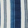 *A STRIPY INDIGO WOMANS CLOTH, NORTHERN GHANA ( No 2784 )