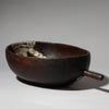 AN ATTRACTIVE WOODEN  BOWL FROM TUTSI TRIBE RWANDA (  No 4318 )