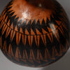 A SHAPELY, SMALL WELL DECORATED GOURD VESSEL FROM TUTSI TRIBE OF RWANDA E. AFRICA ( No 4342 )
