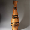 A GRAPHIC TALL TUTSI BASKET FROM RWANDA 90 cm  ( No 4326)