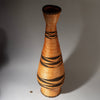 A GRAPHIC TALL TUTSI BASKET FROM RWANDA 90 cm  ( No 4326)