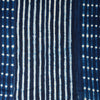 *A DEEP BLUE INDIGO WOMANS CLOTH, MOSSI TRIBE BURKINA FASO( No 2834 )