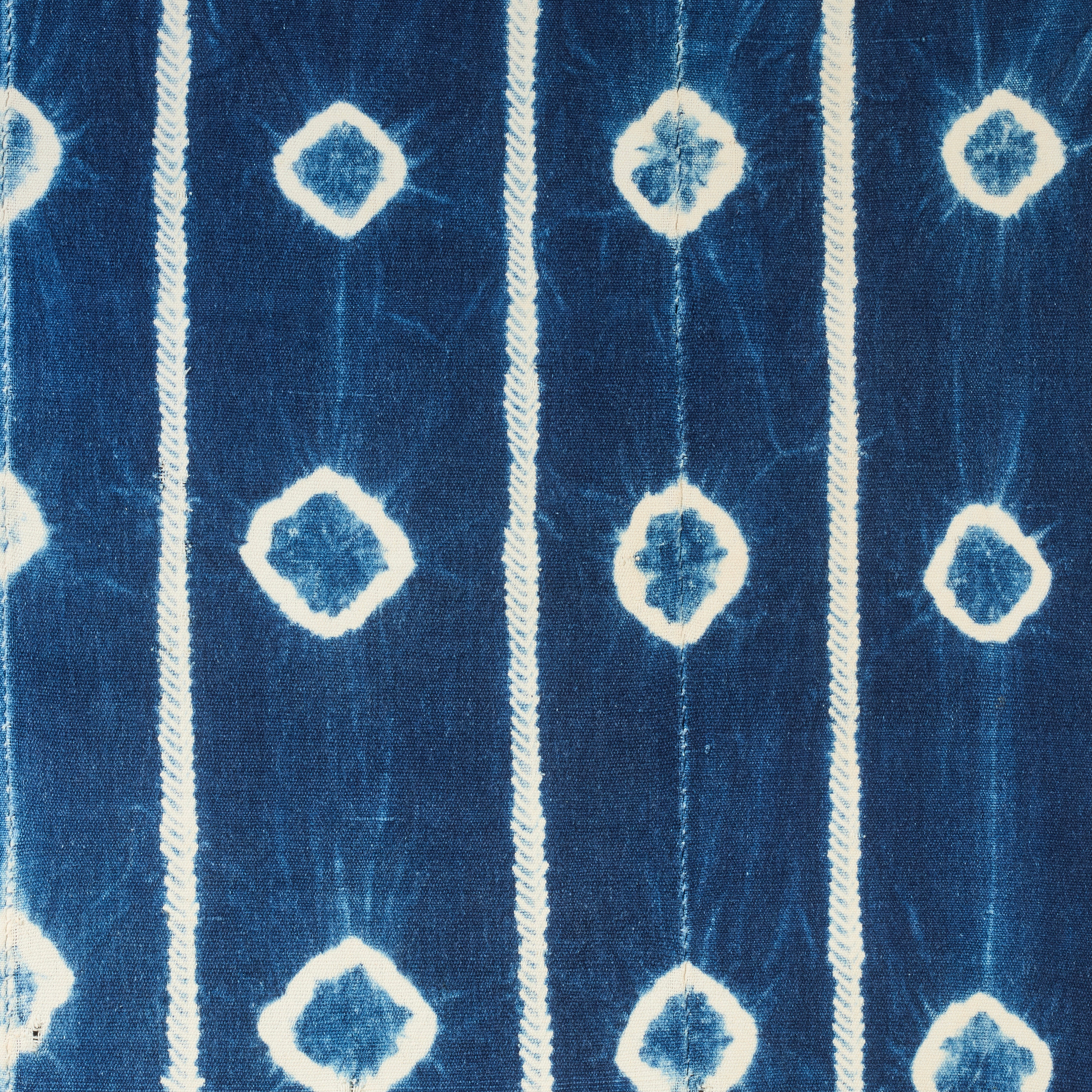 *A COSMIC INDIGO WOMANS CLOTH, MOSSI TRIBE BURKINA ( No 2848 )