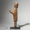 A ONE ARM RASIED LOBI THIL FIGURE FROM BURKINA FASO ( No 4399 )