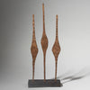A SET OF 3 IRON CURRENCY ITEMS FROM MUMUYE TRIBE NIGERIA, WEST AFRICA ( No 4320 )
