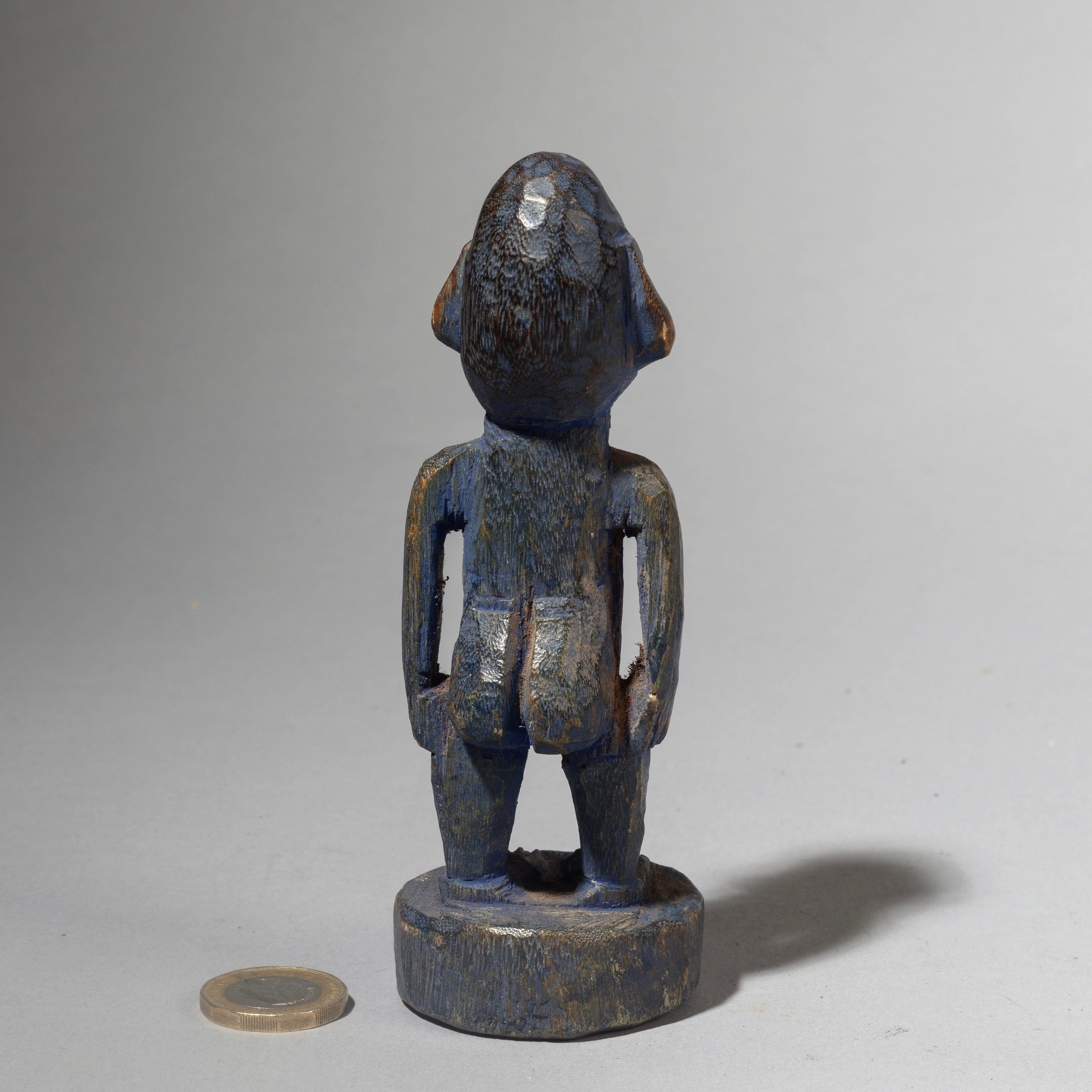 A SMALL NAGU TRIBE FIGURE FROM BENIN ( No 4402)