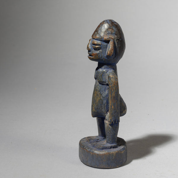 A SMALL NAGU TRIBE FIGURE FROM BENIN ( No 4402)