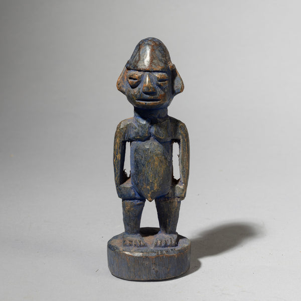 A SMALL NAGU TRIBE FIGURE FROM BENIN ( No 4402)