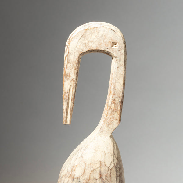 A BEGUILING BIRD NATURE SPIRIT, ADAN TRIBE GHANA ( No 4386 )