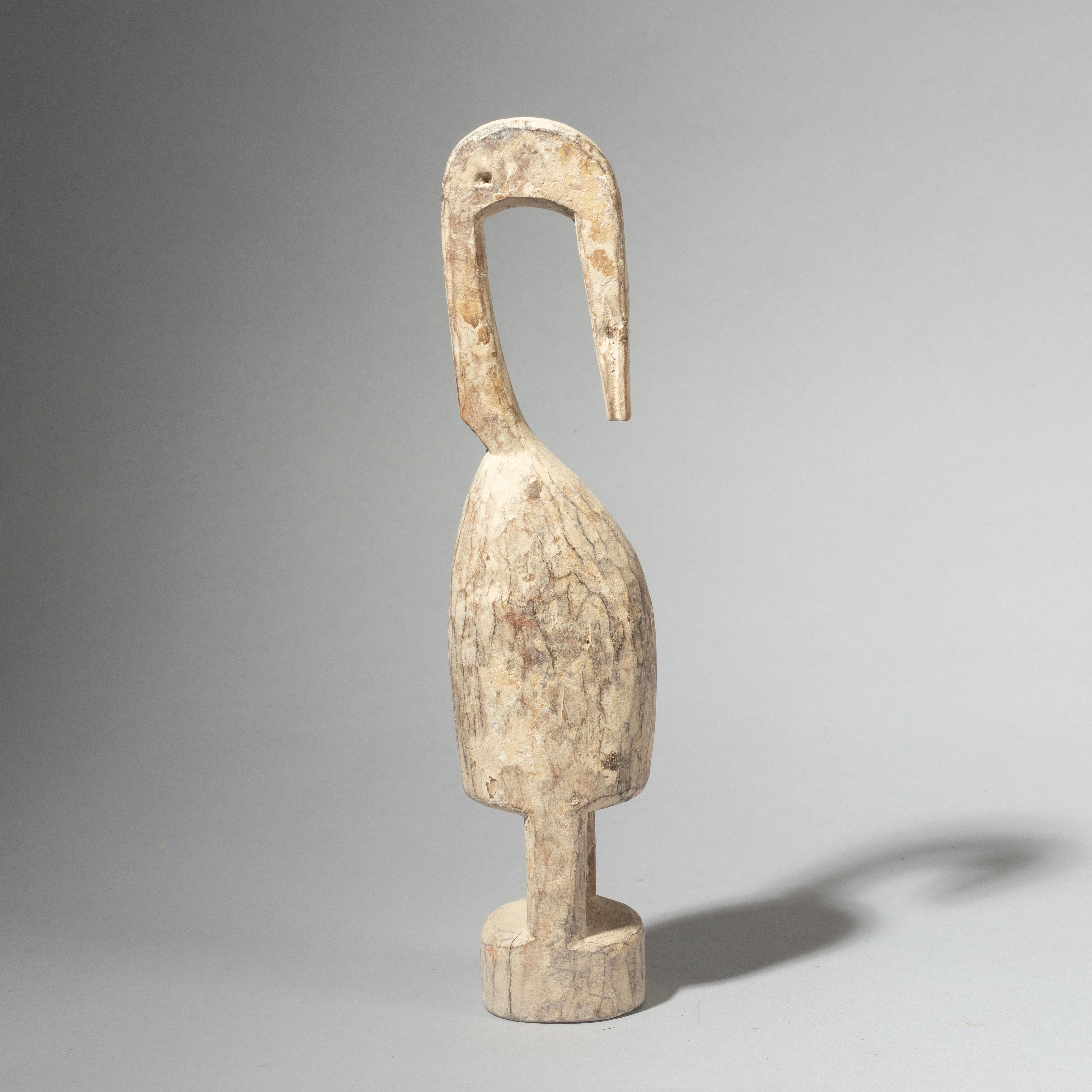 A BEGUILING BIRD NATURE SPIRIT, ADAN TRIBE GHANA ( No 4386 )