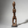 A OLD PATINATED CUBIST DOGON ALTAR FIGURE FROM MALI ( No 4400 )