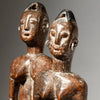 AN AWESOME PAIR OF  VENAVI TWIN DOLLS, EWE TRIBE OF GHANA ( No 4428 )