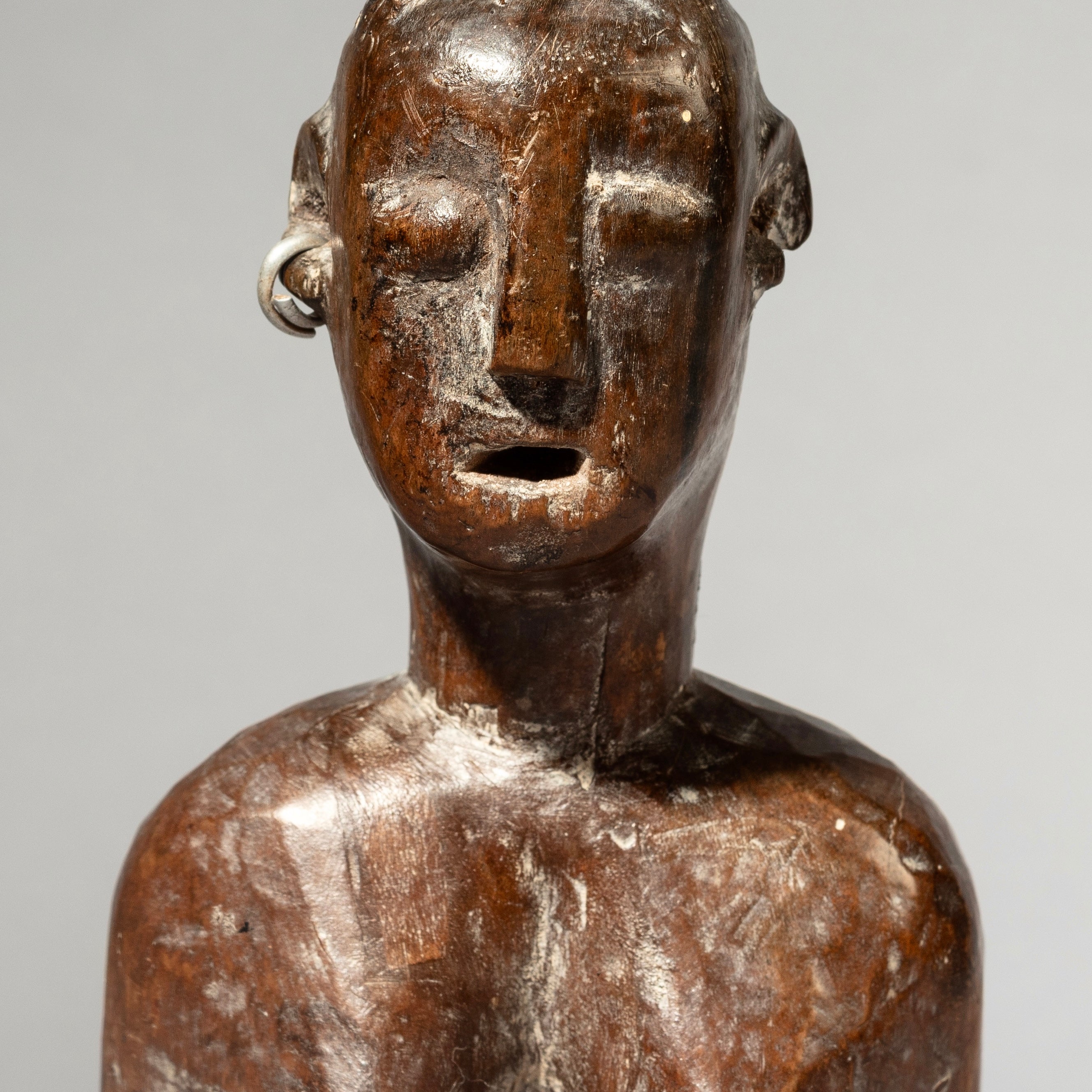 AN AWESOME PAIR OF  VENAVI TWIN DOLLS, EWE TRIBE OF GHANA ( No 4428 )