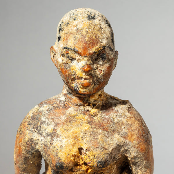 A MAGNETIC PAIR OF EWE TRIBE POWER FIGURES ( No 4377)