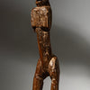 A OLD PATINATED CUBIST DOGON ALTAR FIGURE FROM MALI ( No 4400 )